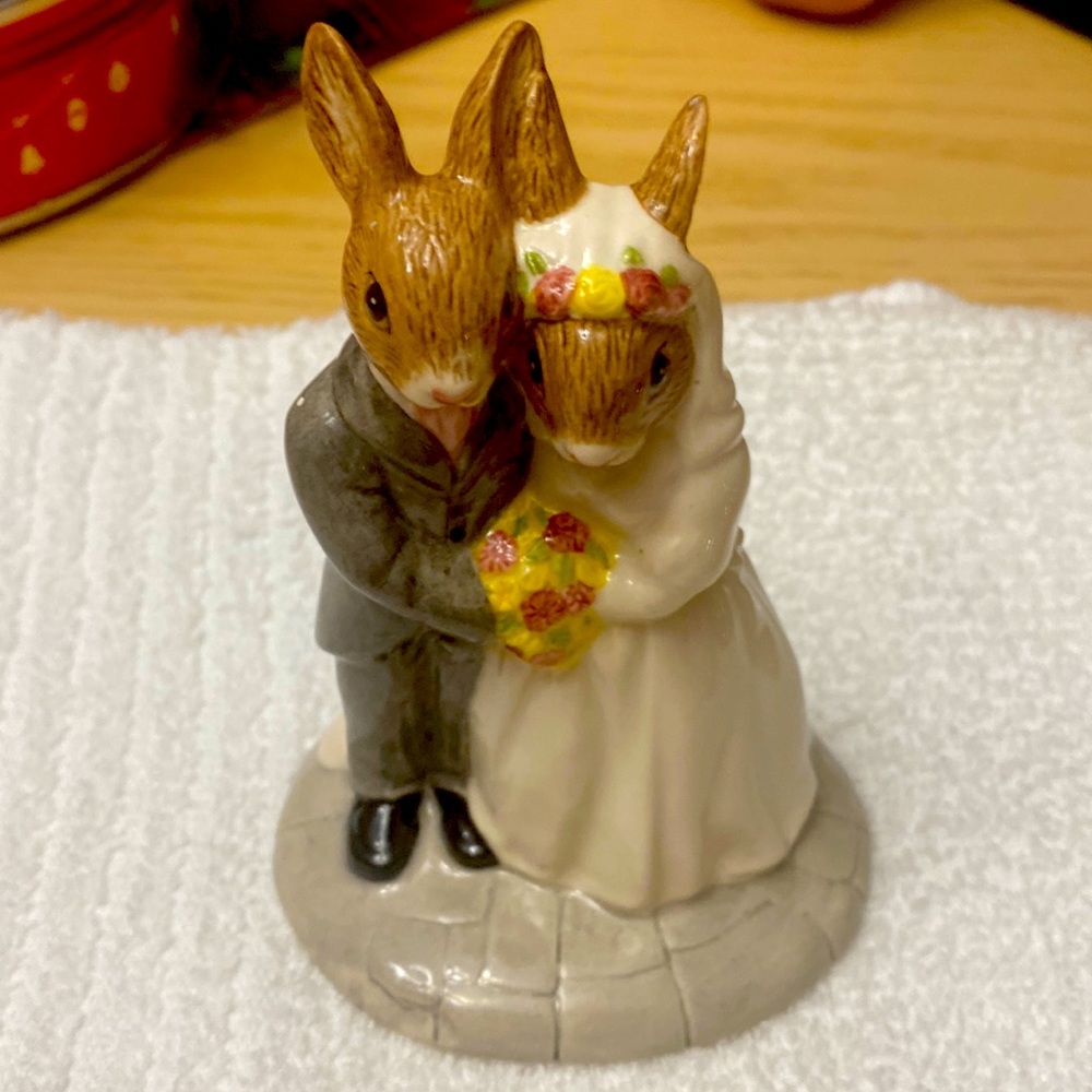 Bunnykins wedding day